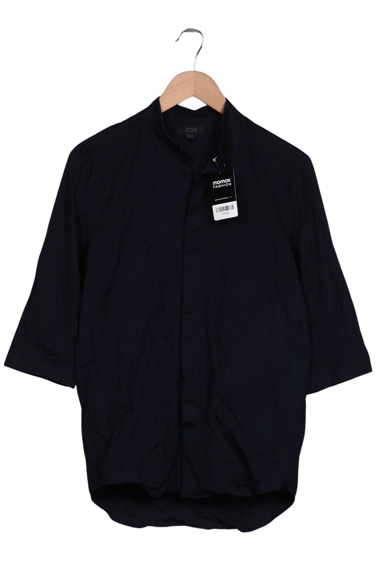

COS Herren Hemd, marineblau, Gr. 46