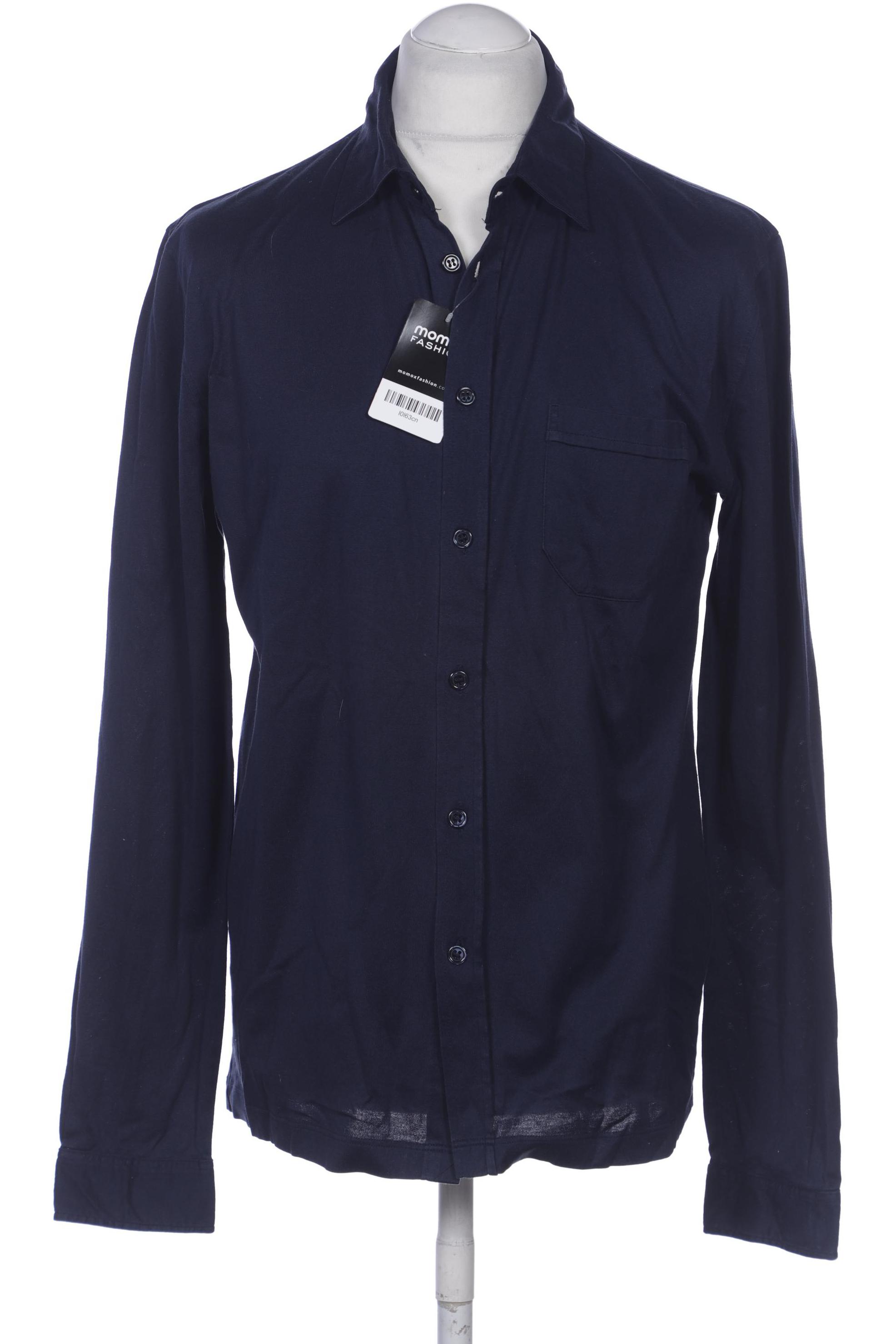 

COS Herren Hemd, marineblau, Gr. 52