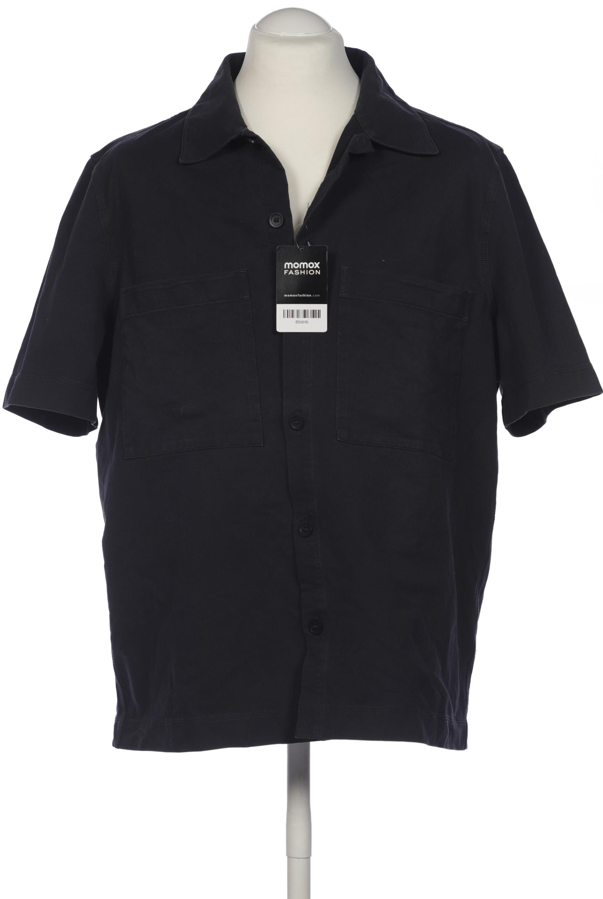 

COS Herren Hemd, marineblau, Gr. 52
