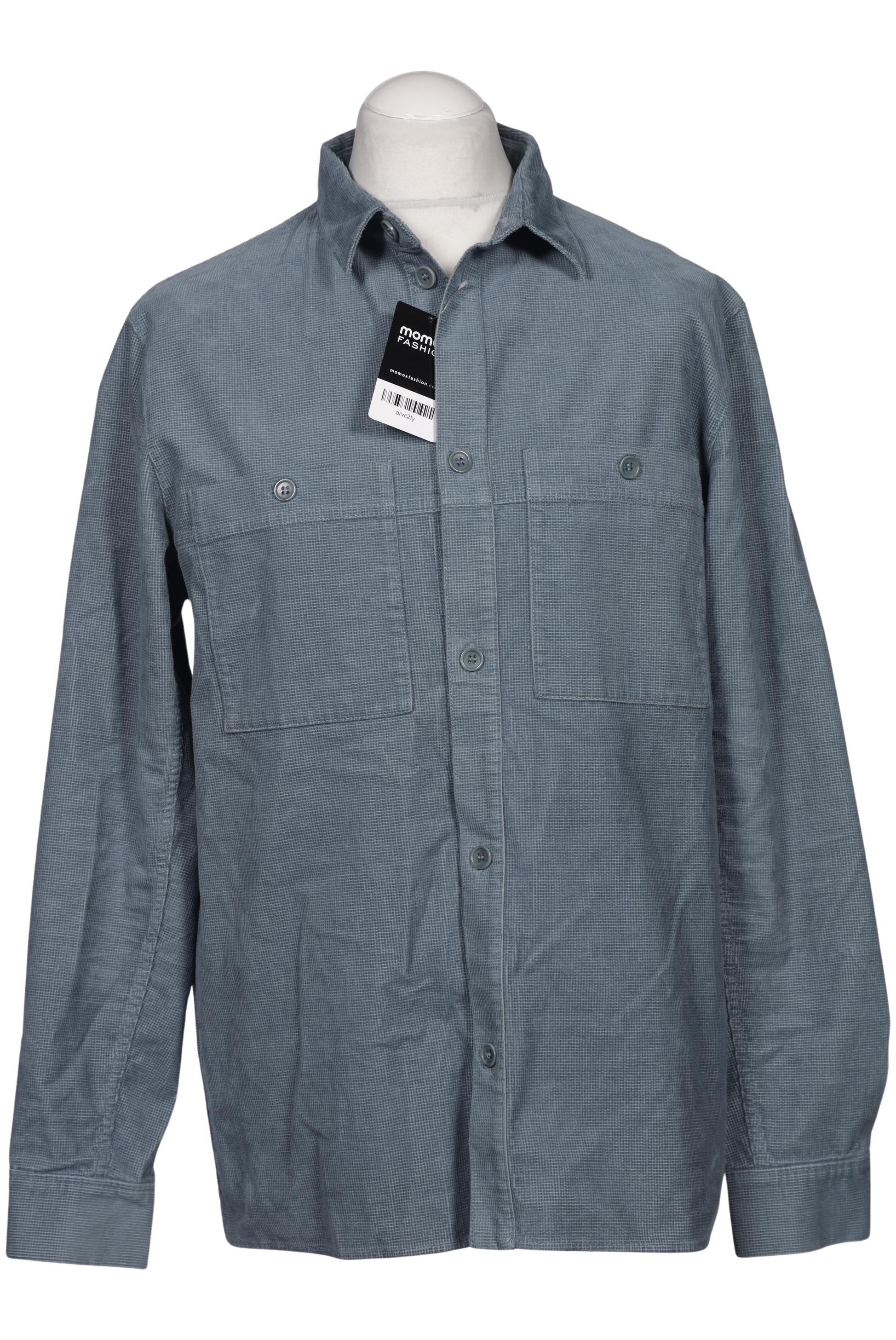 

COS Herren Hemd, blau, Gr. 48
