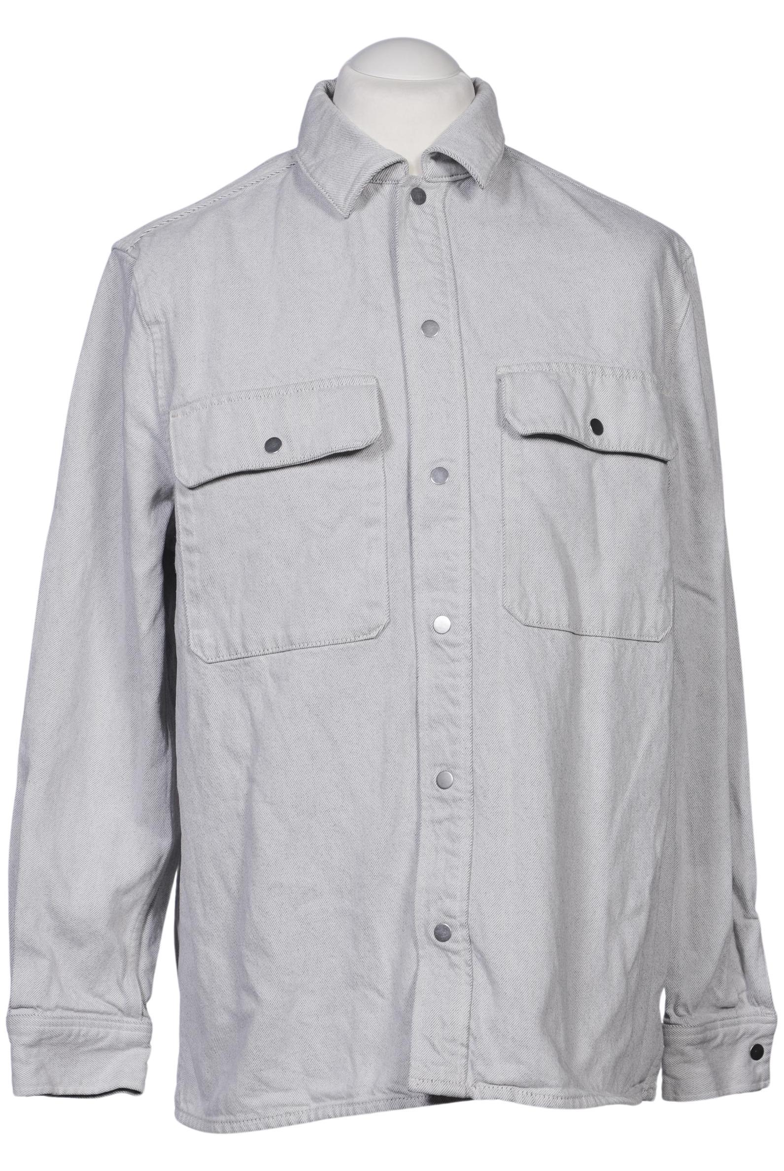 

COS Herren Hemd, grau, Gr. 48