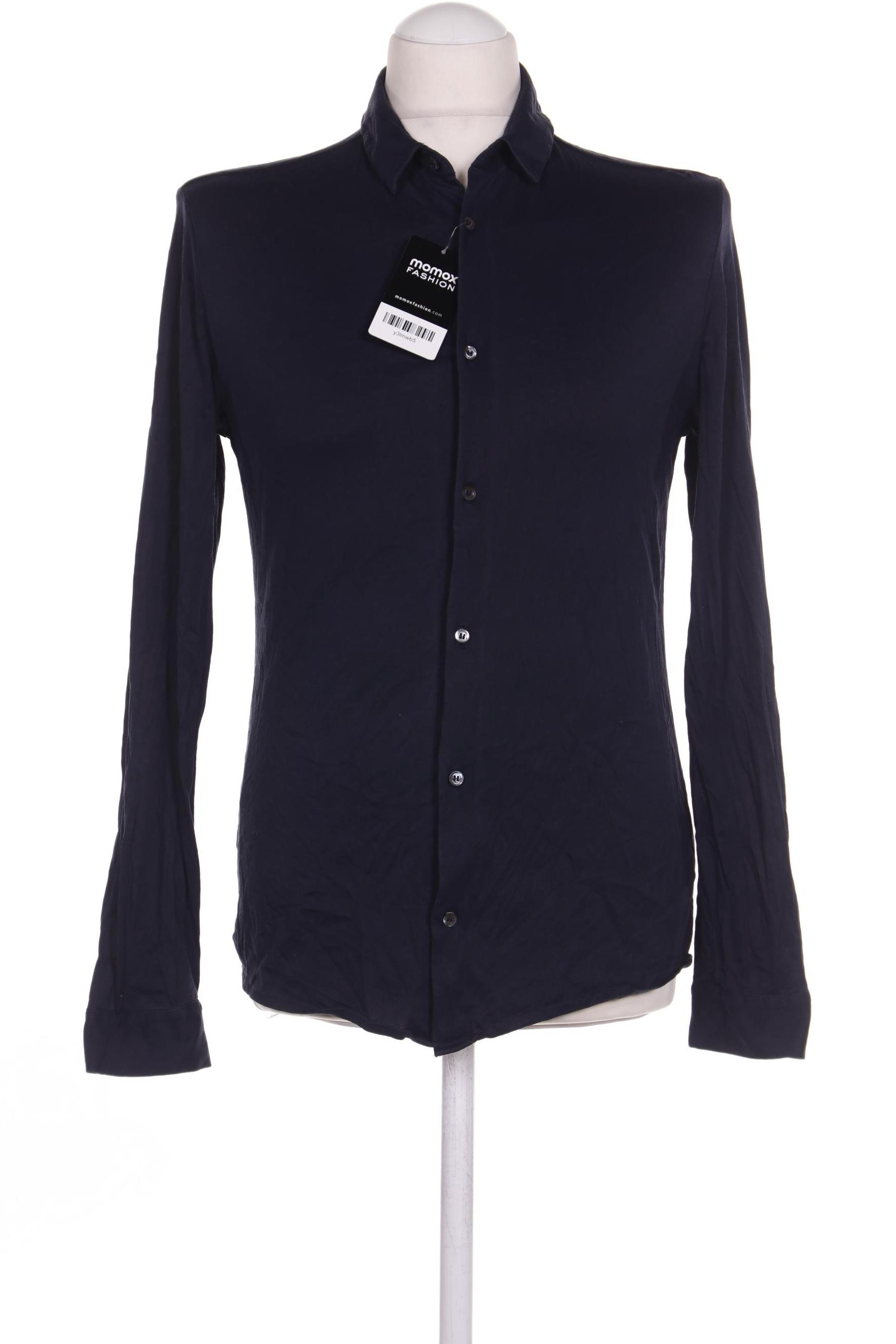

COS Herren Hemd, marineblau, Gr. 46