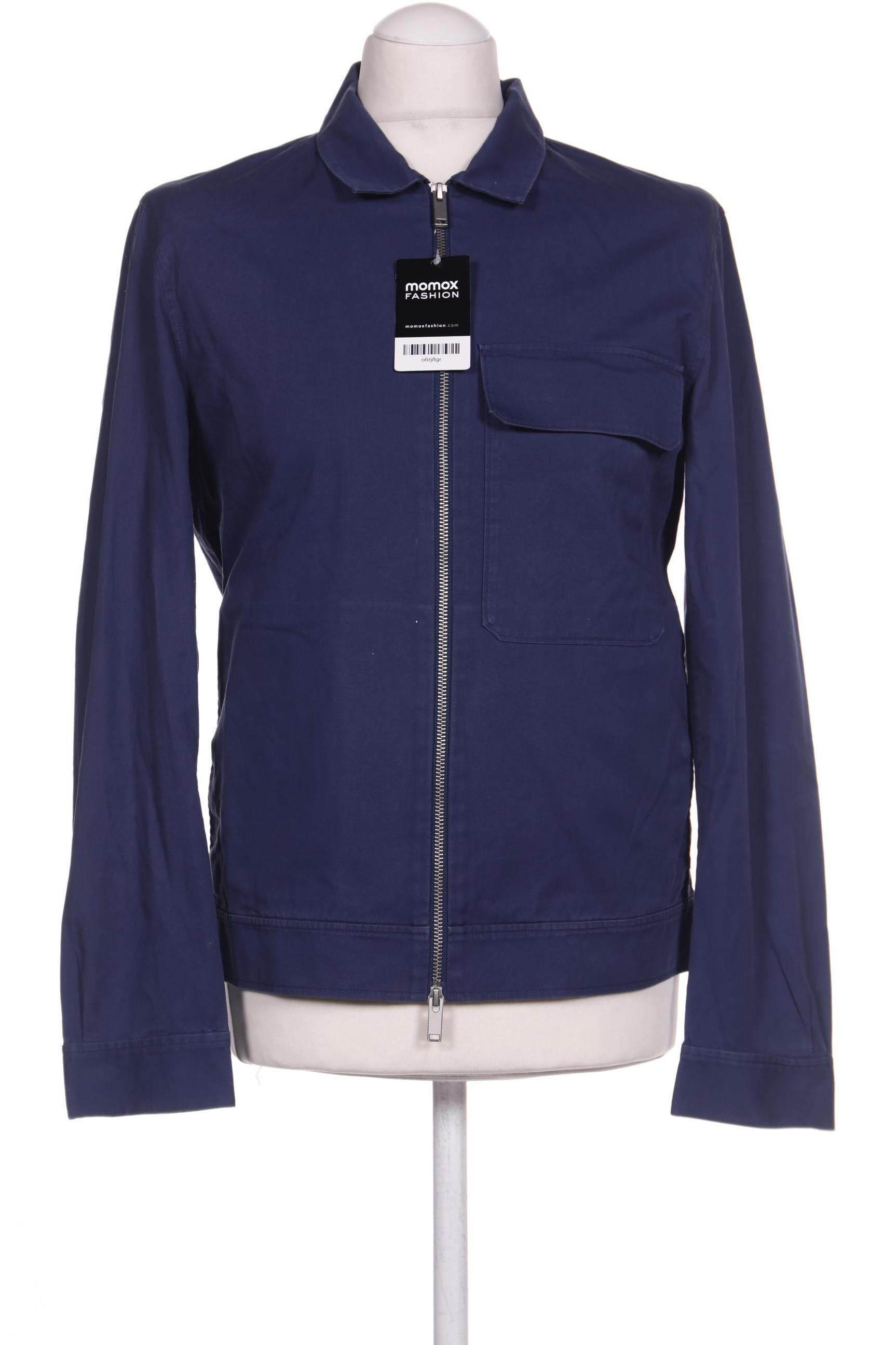 

COS Herren Hemd, blau, Gr. 46