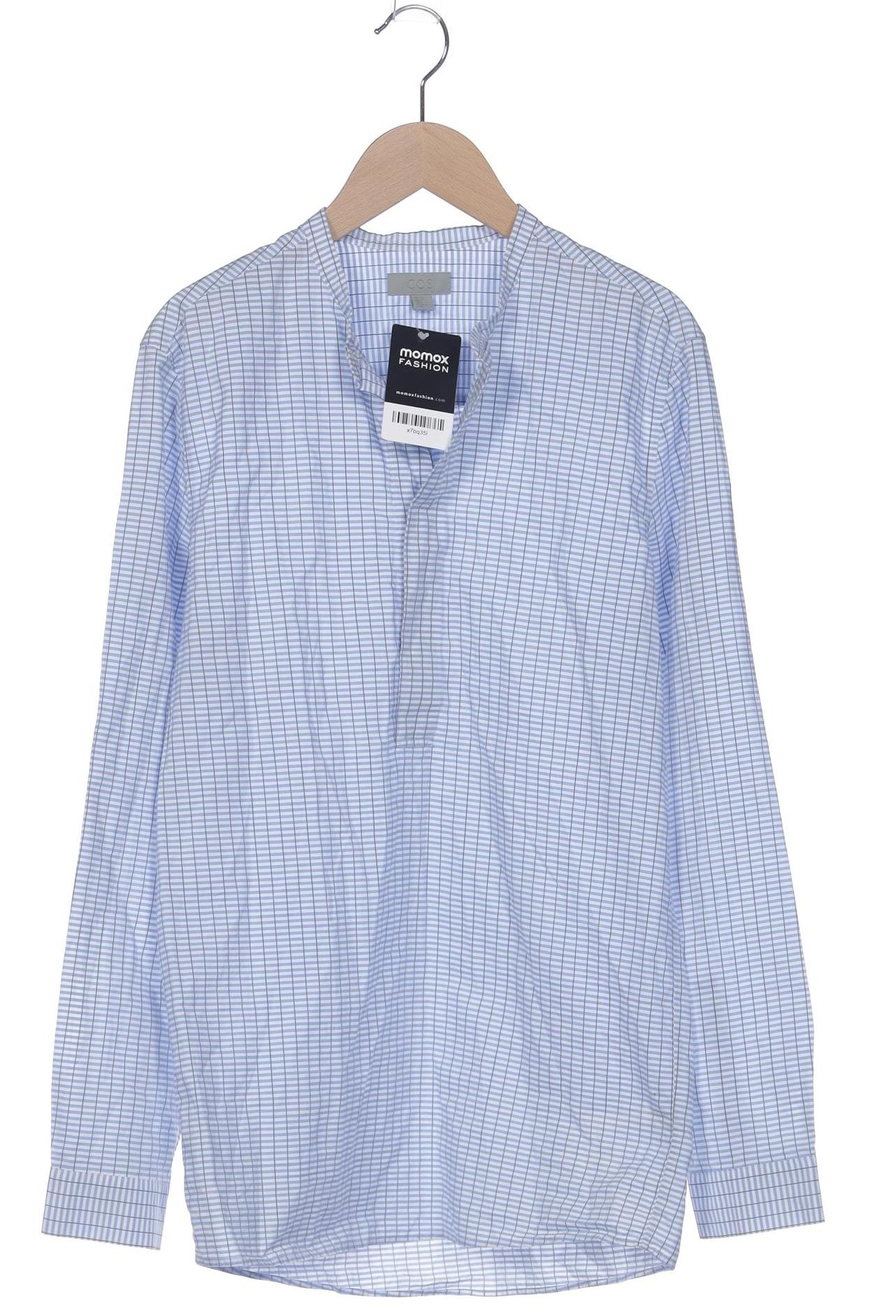 

COS Herren Hemd, blau, Gr. 14.5