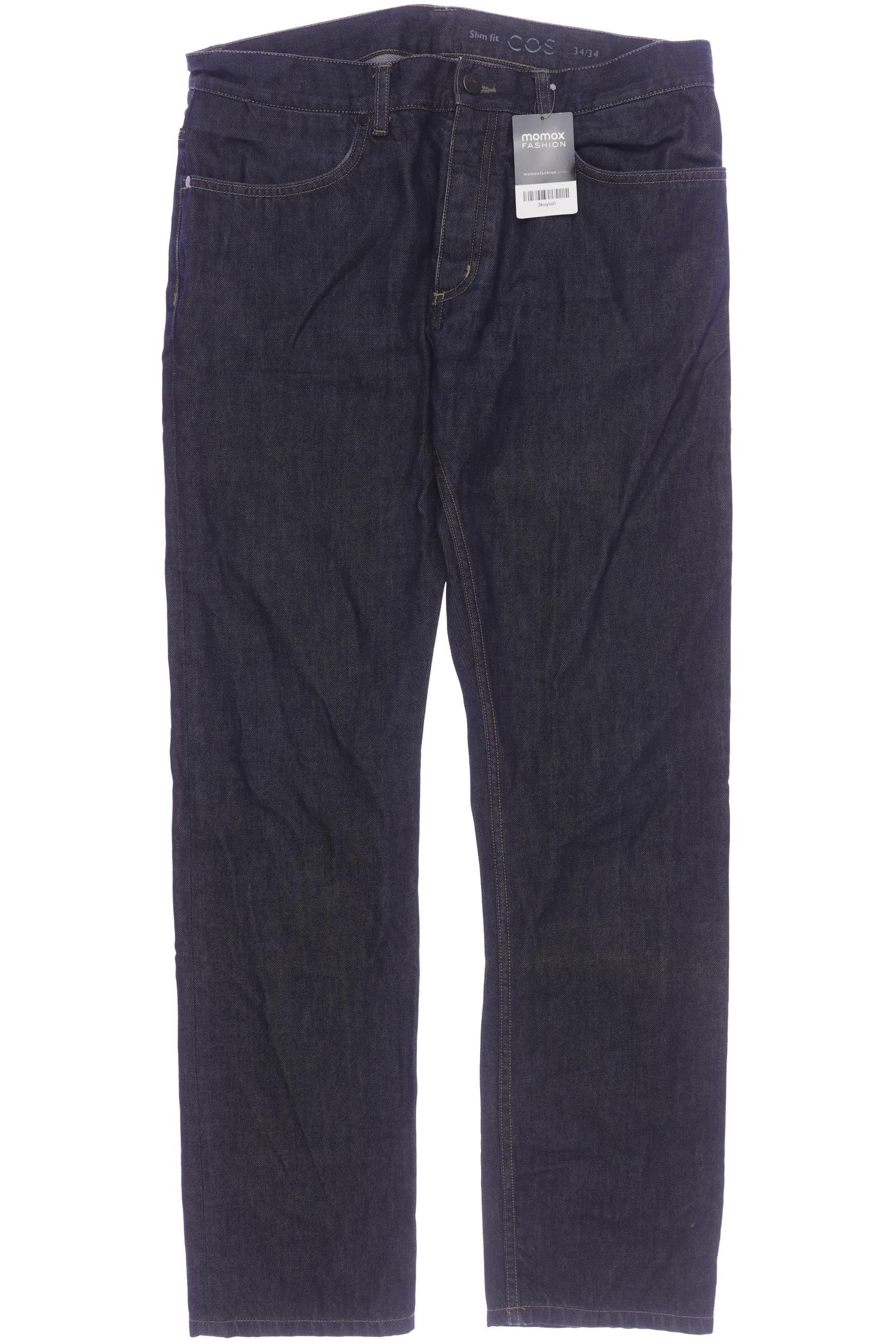 

COS Herren Jeans, marineblau, Gr. 34