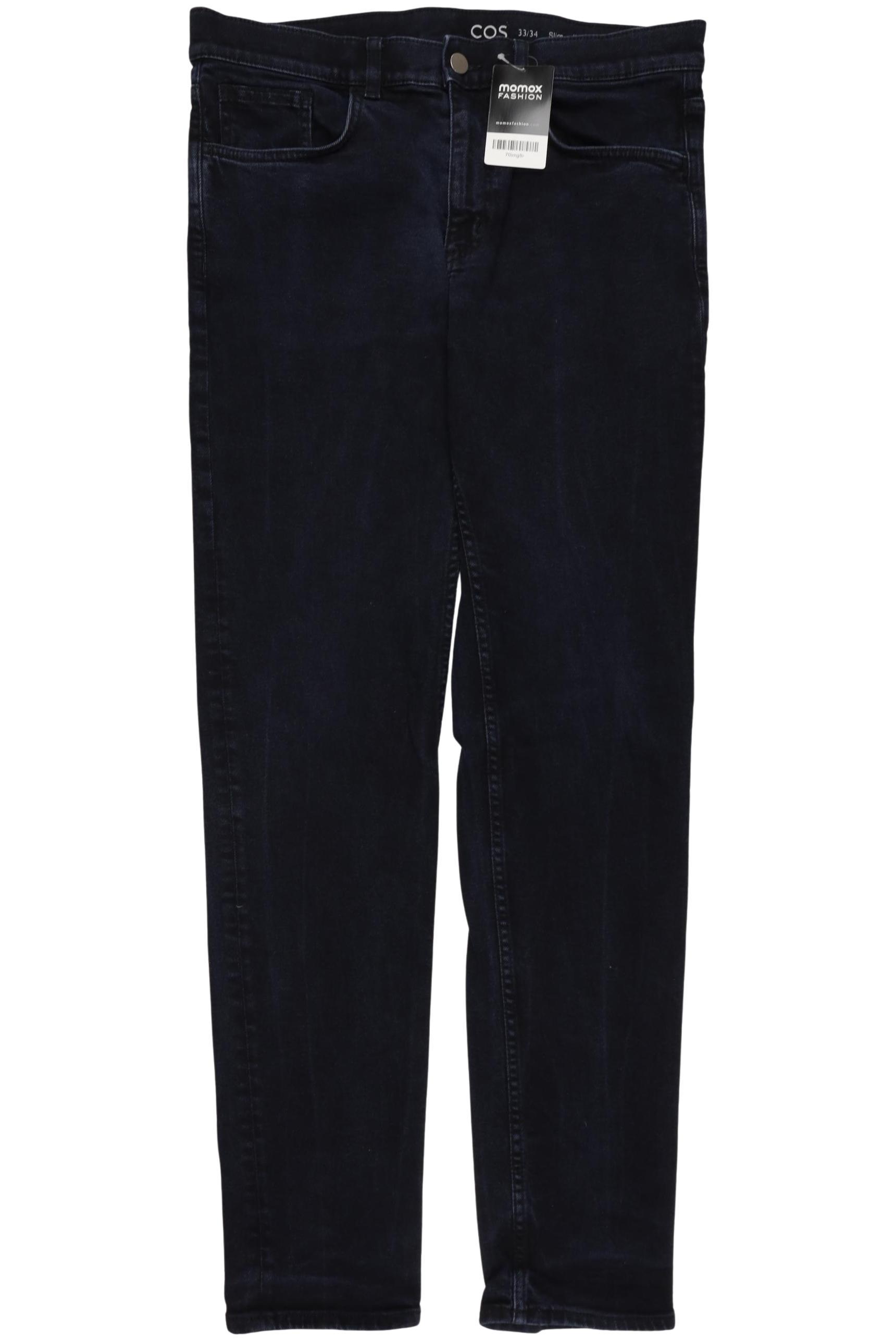 

COS Herren Jeans, marineblau, Gr. 33