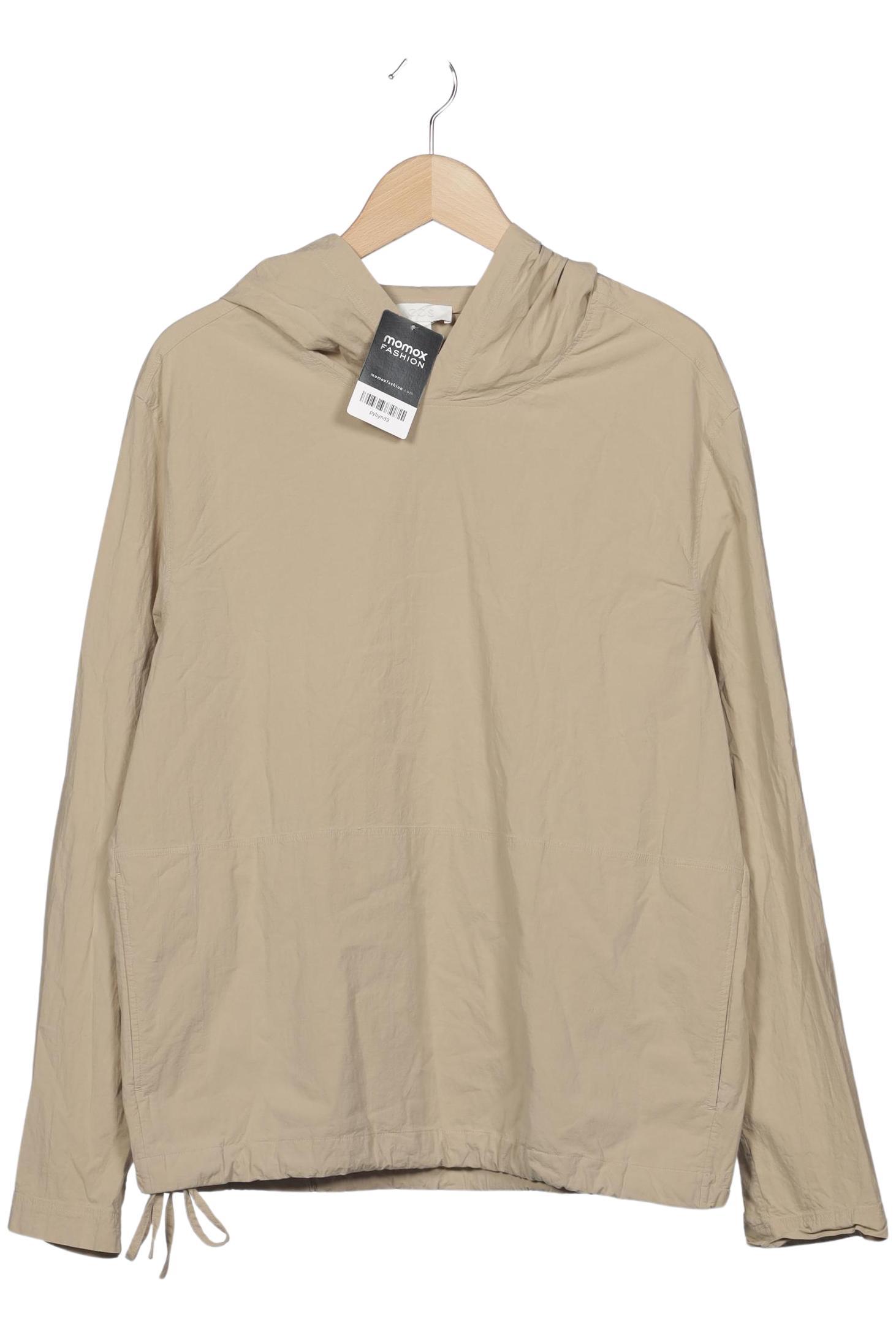 

COS Herren Kapuzenpullover, beige, Gr. 48