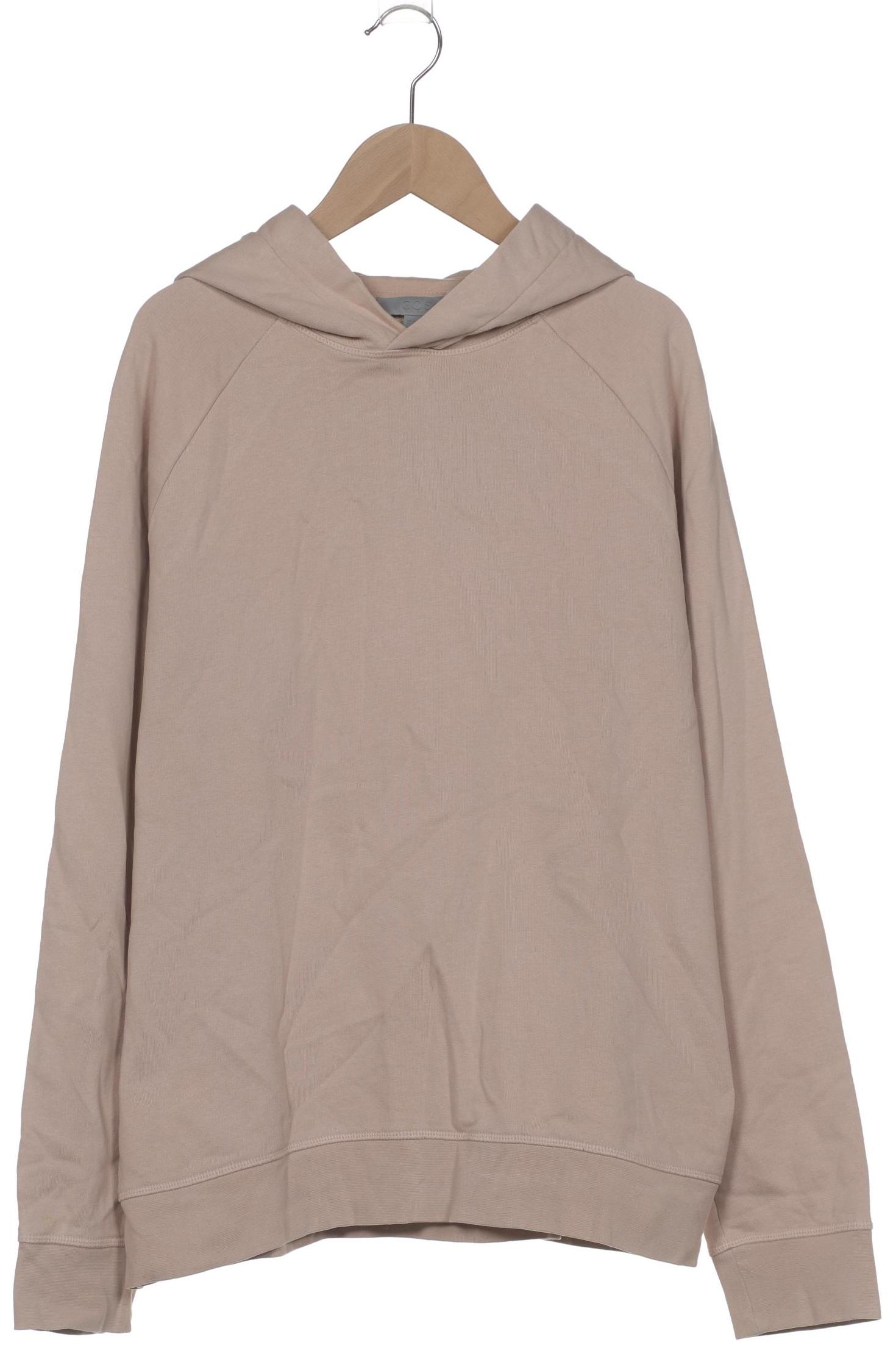 

COS Herren Kapuzenpullover, beige, Gr. 48