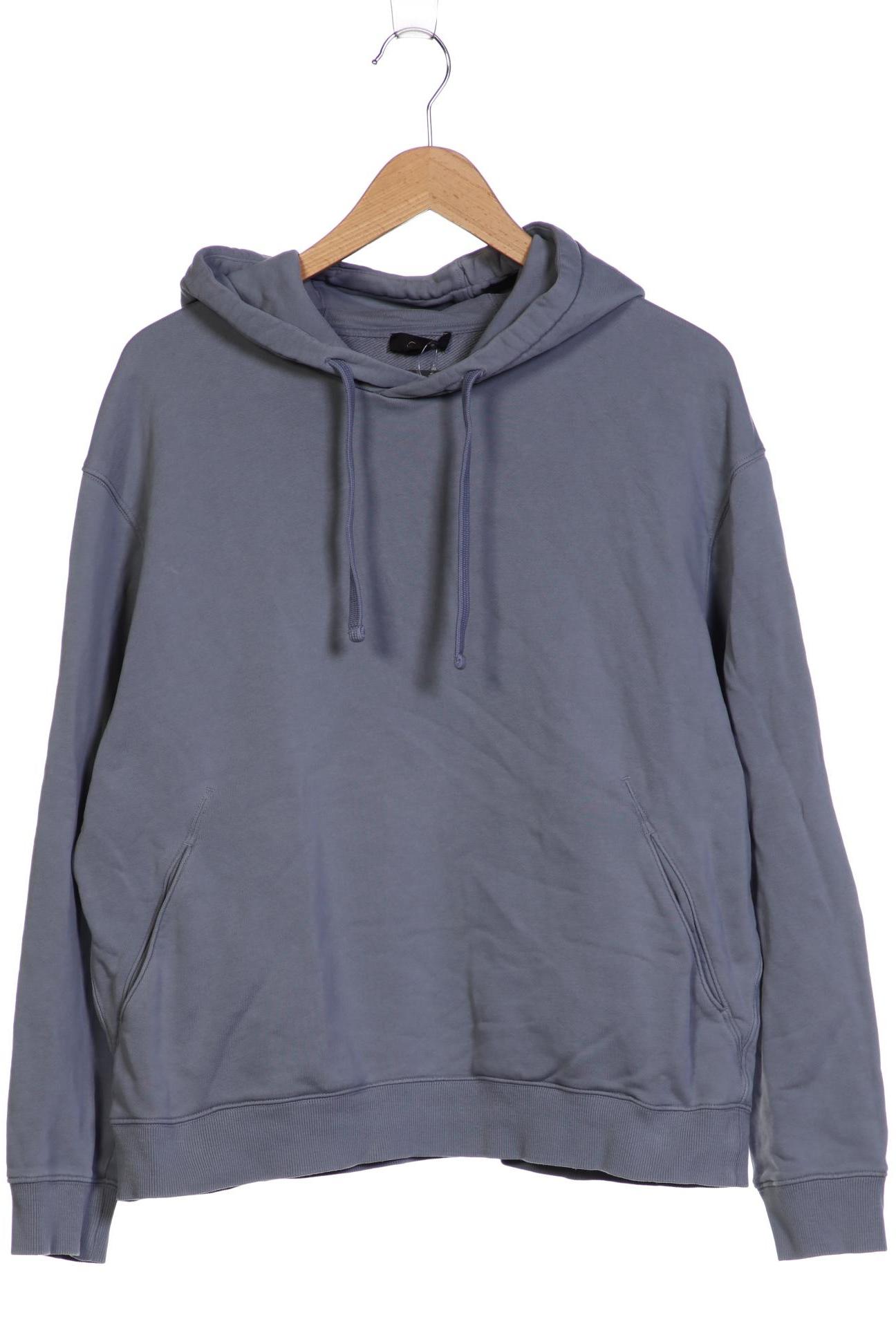 

COS Herren Kapuzenpullover, blau, Gr. 48