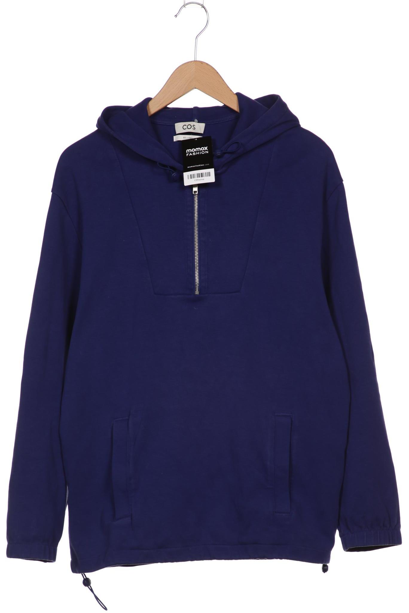 

COS Herren Kapuzenpullover, flieder, Gr. 48