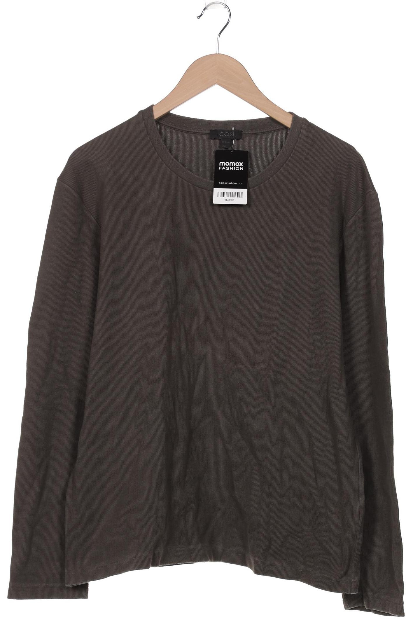 

COS Herren Langarmshirt, grün, Gr. 54