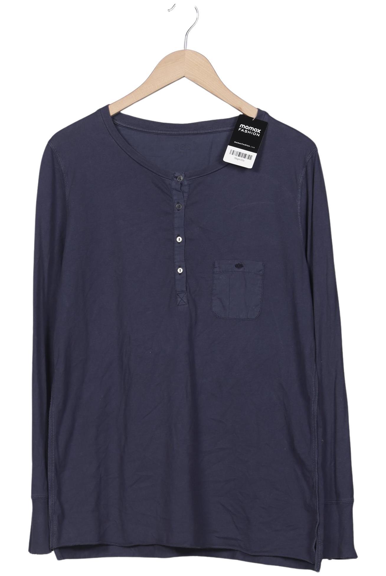 

COS Herren Langarmshirt, marineblau, Gr. 52
