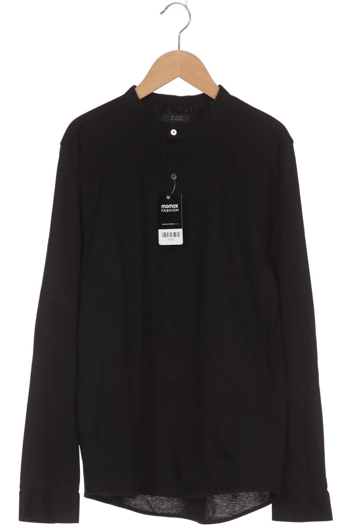 

COS Herren Langarmshirt, schwarz