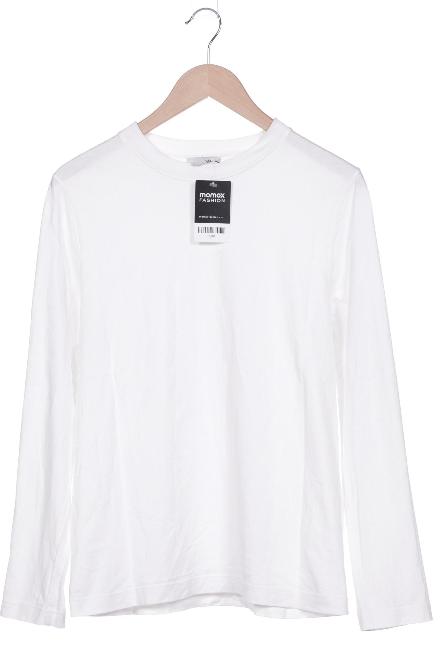 

COS Herren Langarmshirt, weiß, Gr. 48