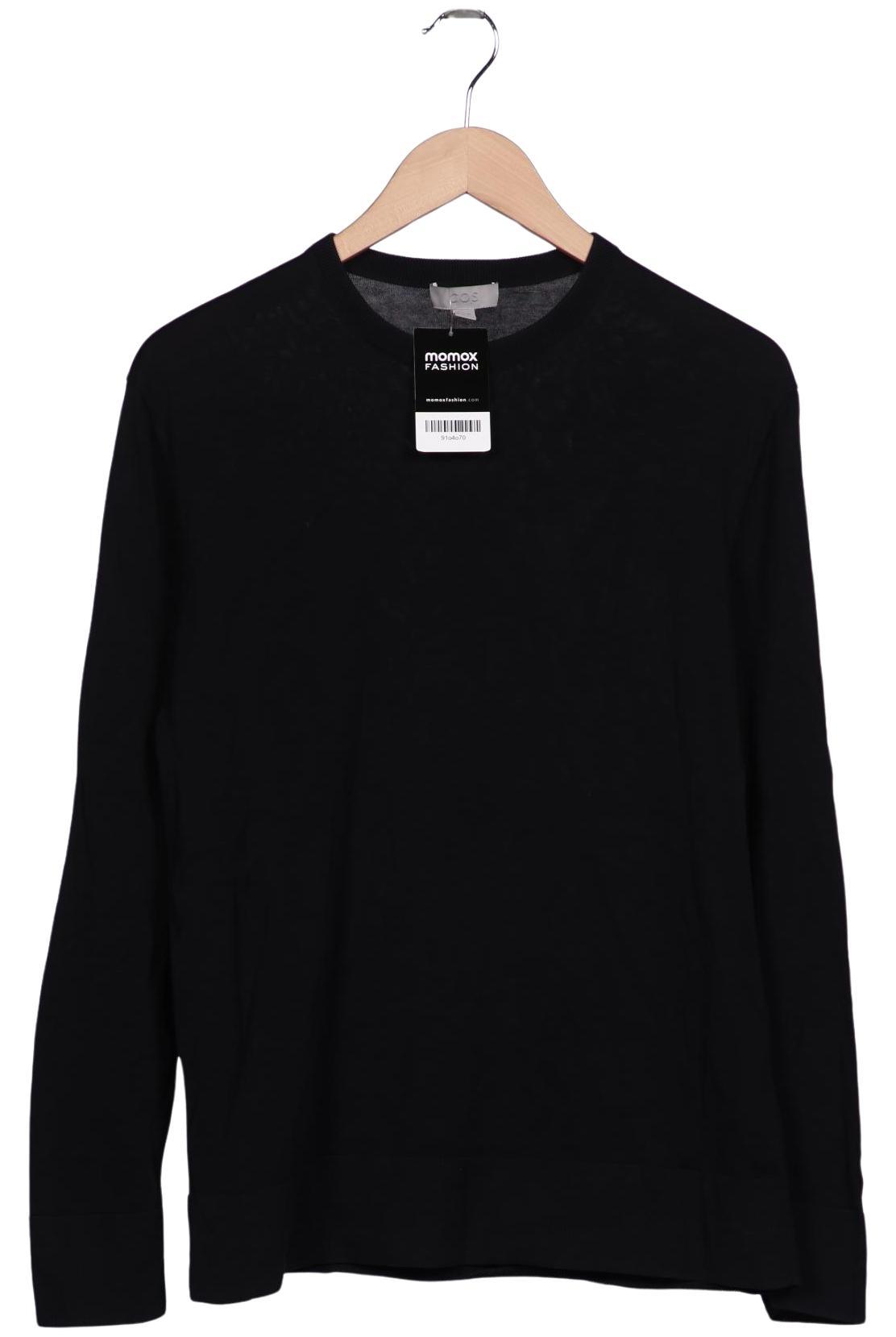 

COS Herren Langarmshirt, schwarz, Gr. 48