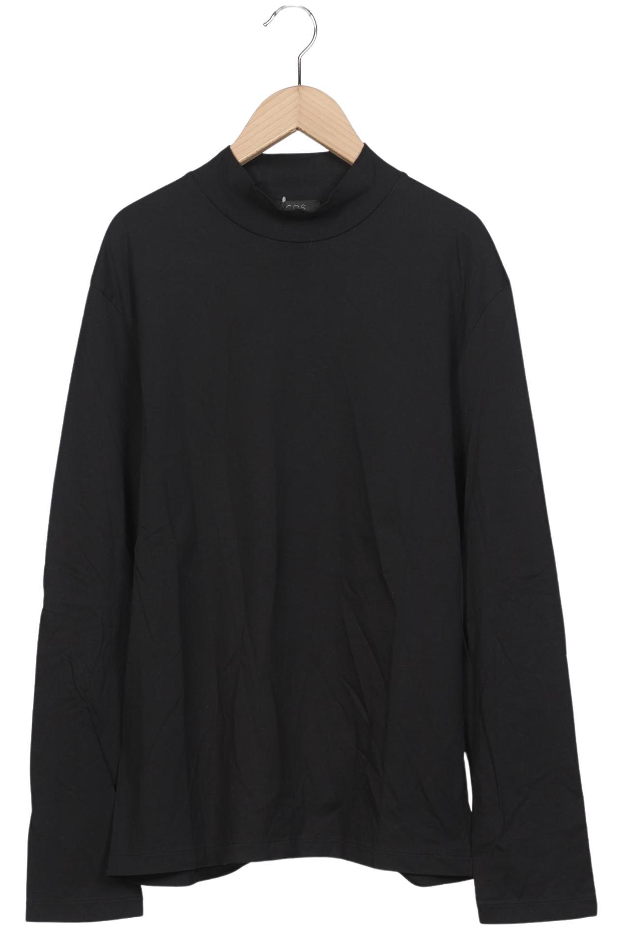 

COS Herren Langarmshirt, schwarz, Gr. 48