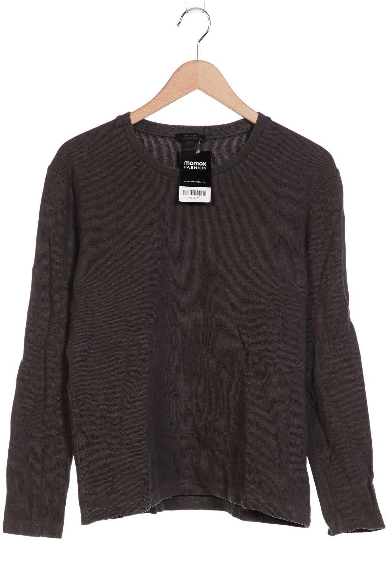 

COS Herren Langarmshirt, grau, Gr. 48