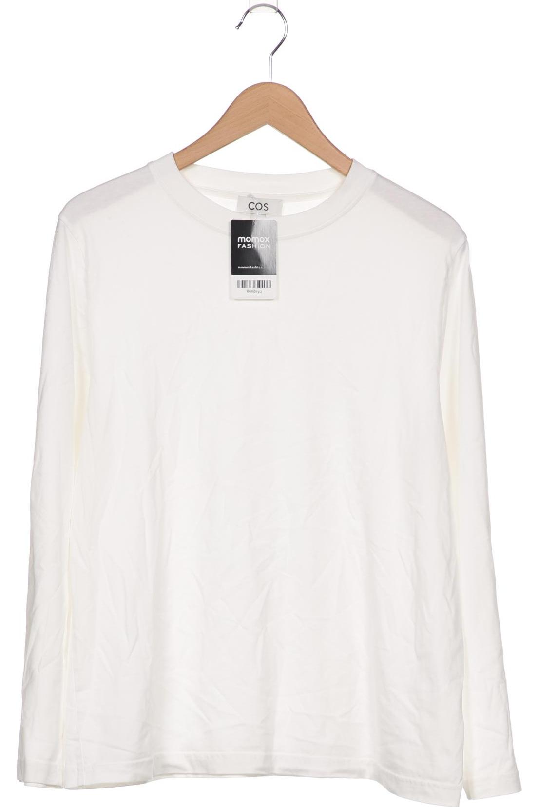 

COS Herren Langarmshirt, weiß, Gr. 52