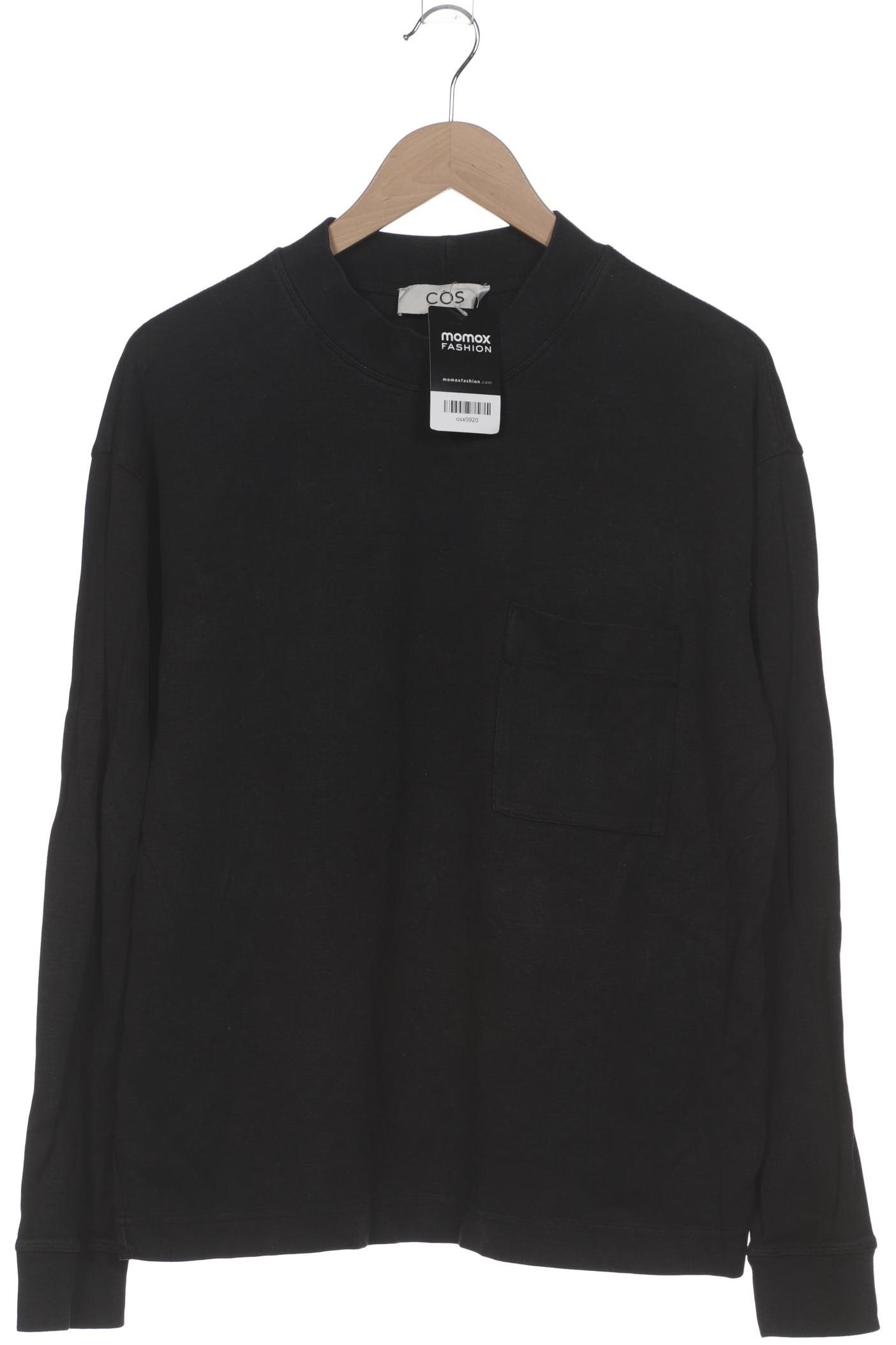 

COS Herren Langarmshirt, schwarz, Gr. 48