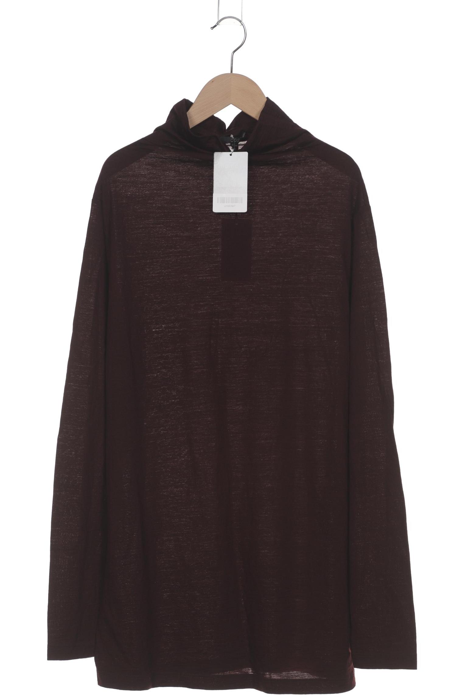

COS Herren Langarmshirt, bordeaux, Gr. 52