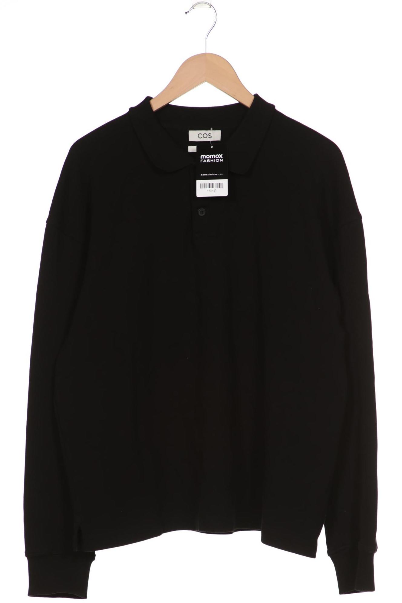 

COS Herren Poloshirt, schwarz, Gr. 48