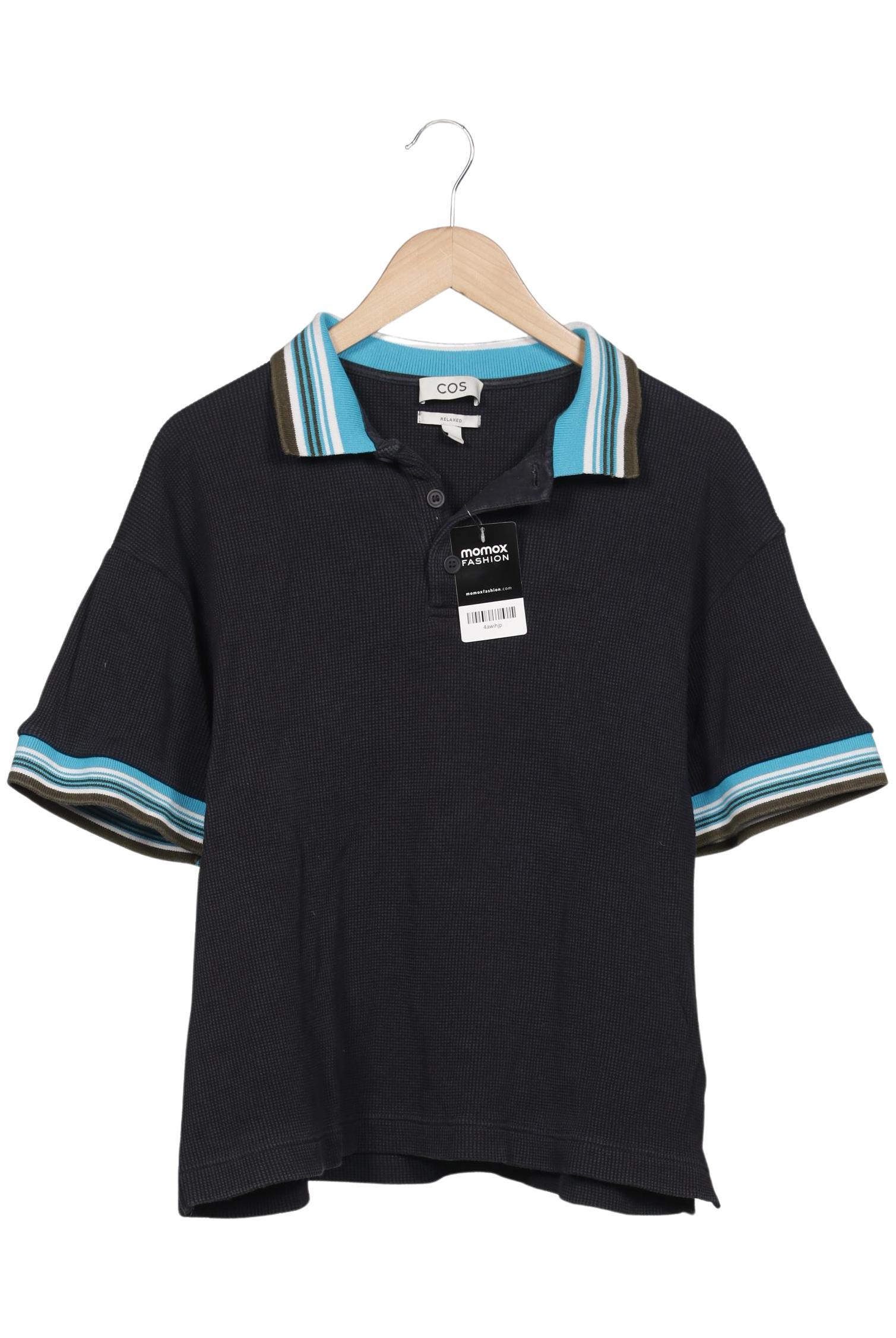 

COS Herren Poloshirt, marineblau, Gr. 48