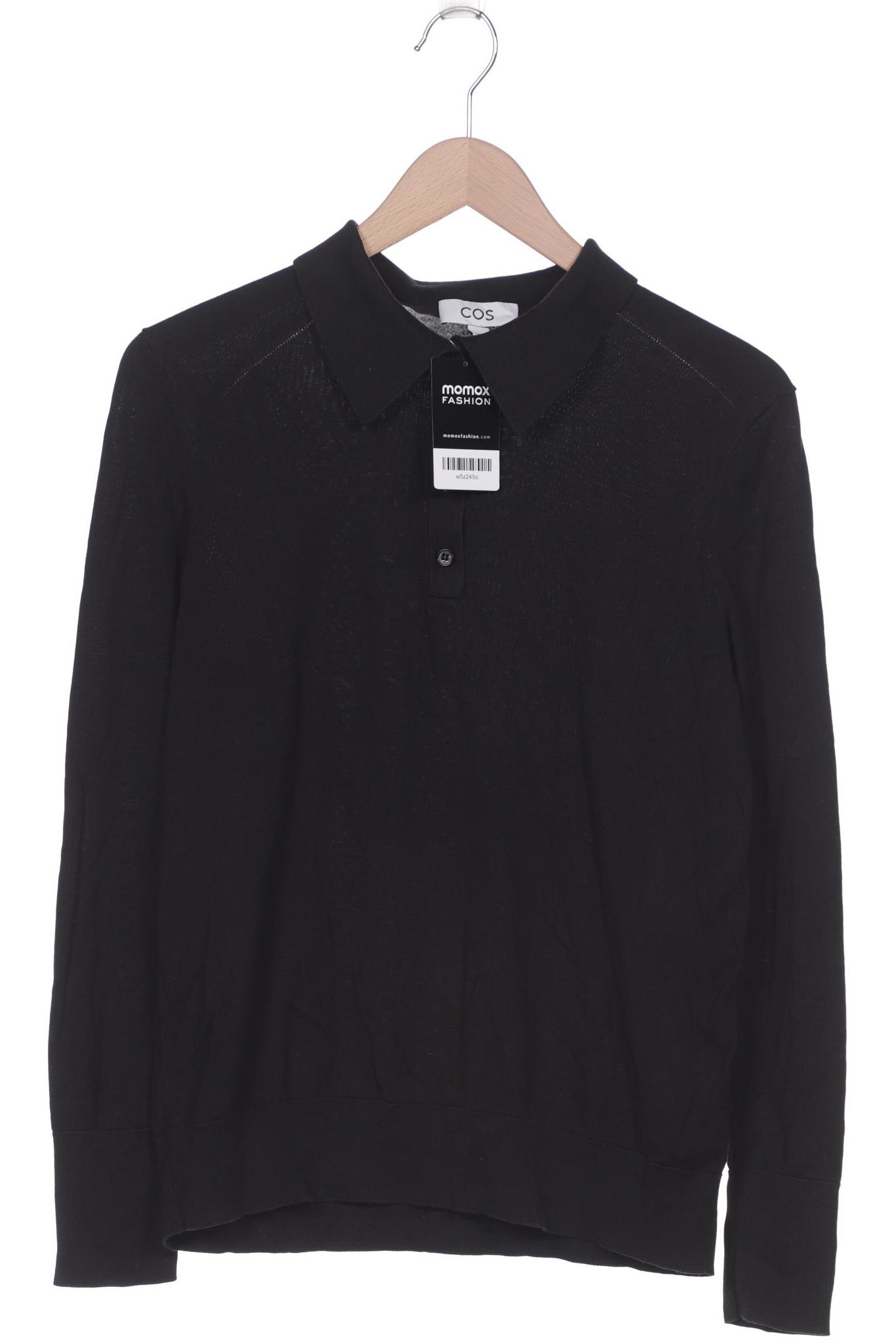

COS Herren Poloshirt, schwarz