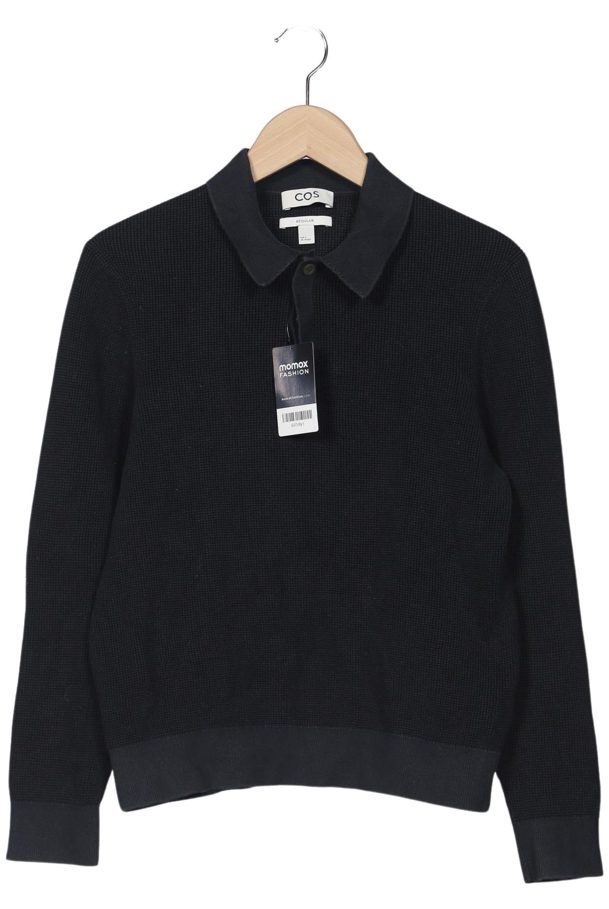 

COS Herren Poloshirt, marineblau, Gr. 46