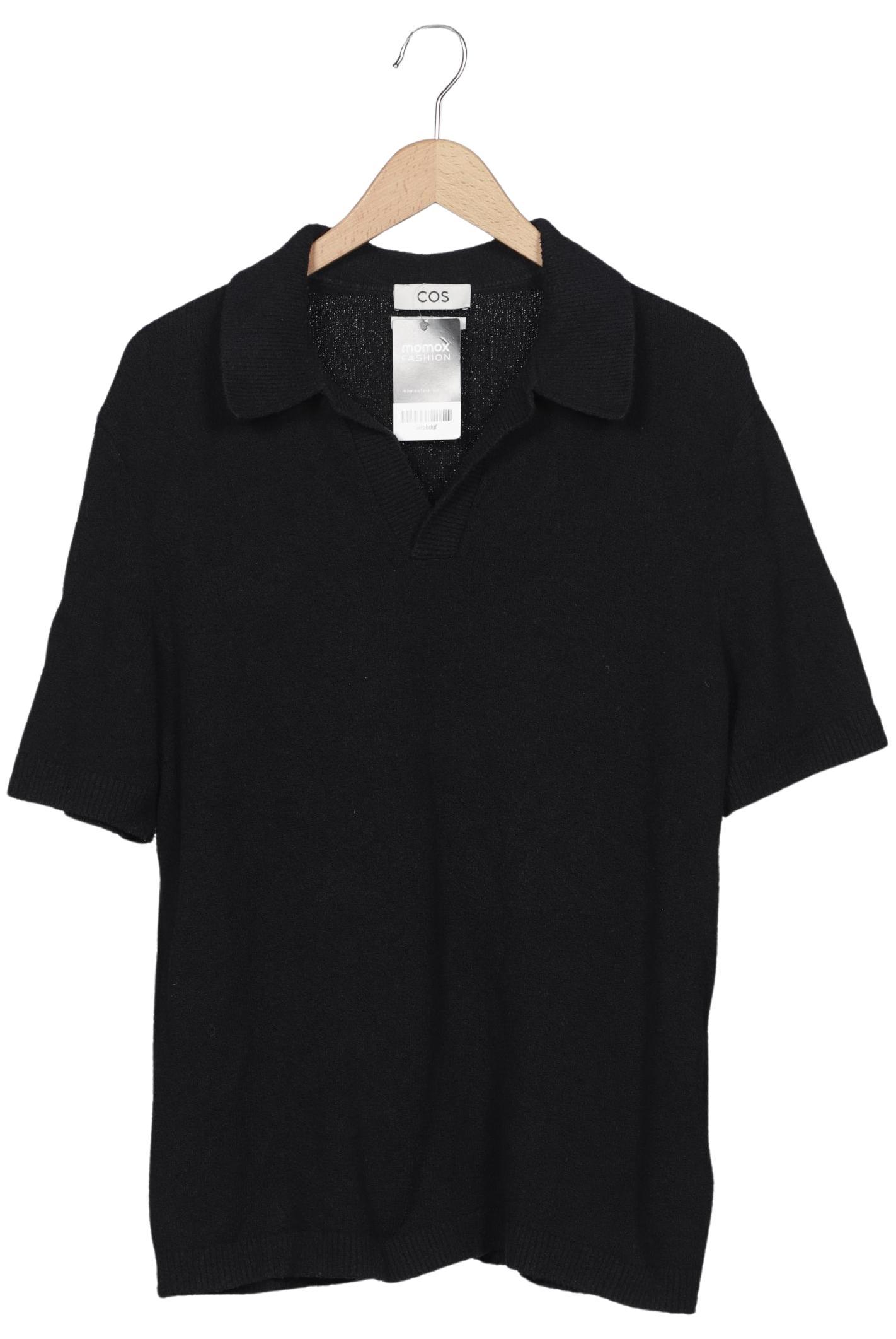Thumbnail - COS Herren Poloshirt, schwarz, Gr. 48