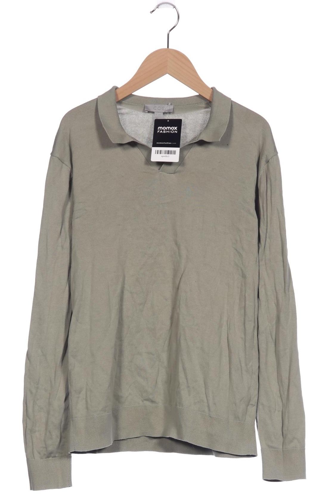 

COS Herren Poloshirt, grün, Gr. 46