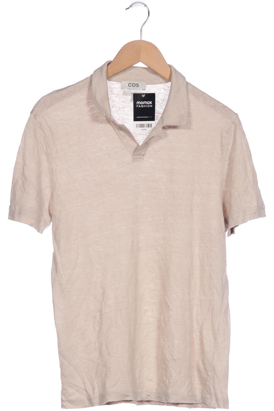 

COS Herren Poloshirt, beige, Gr. 48