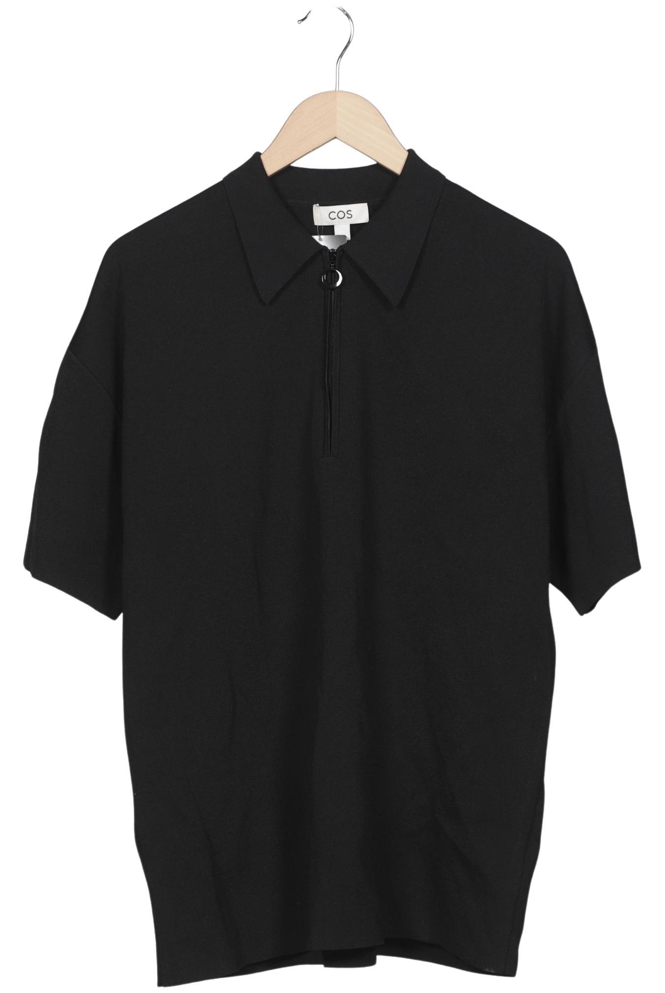 

COS Herren Poloshirt, schwarz, Gr. 48