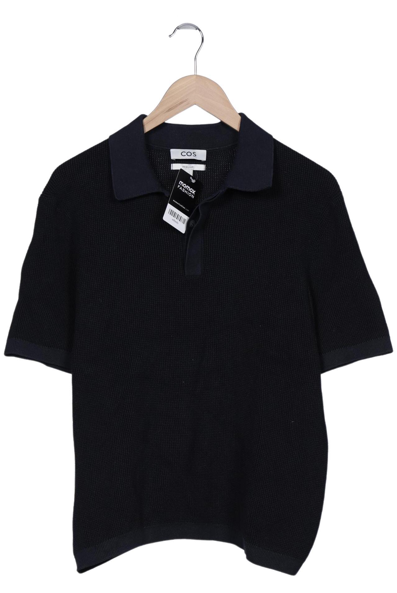 

COS Herren Poloshirt, marineblau, Gr. 48