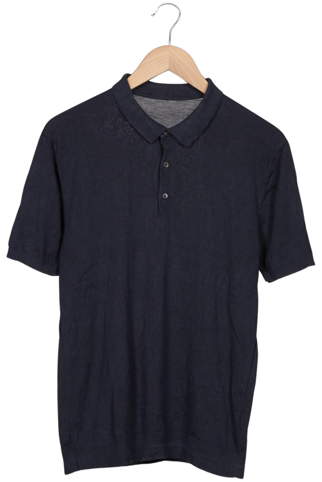 

COS Herren Poloshirt, marineblau, Gr. 46