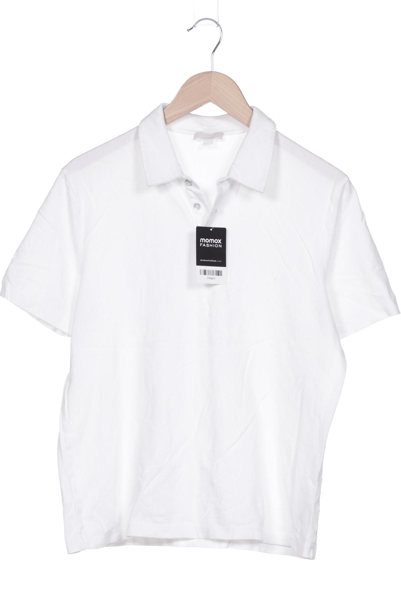 

COS Herren Poloshirt, weiß, Gr. 48