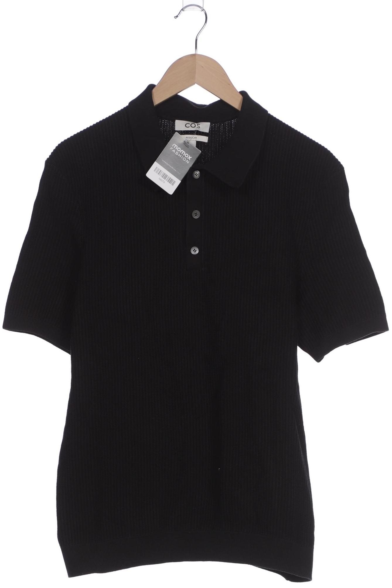 

COS Herren Poloshirt, schwarz, Gr. 54