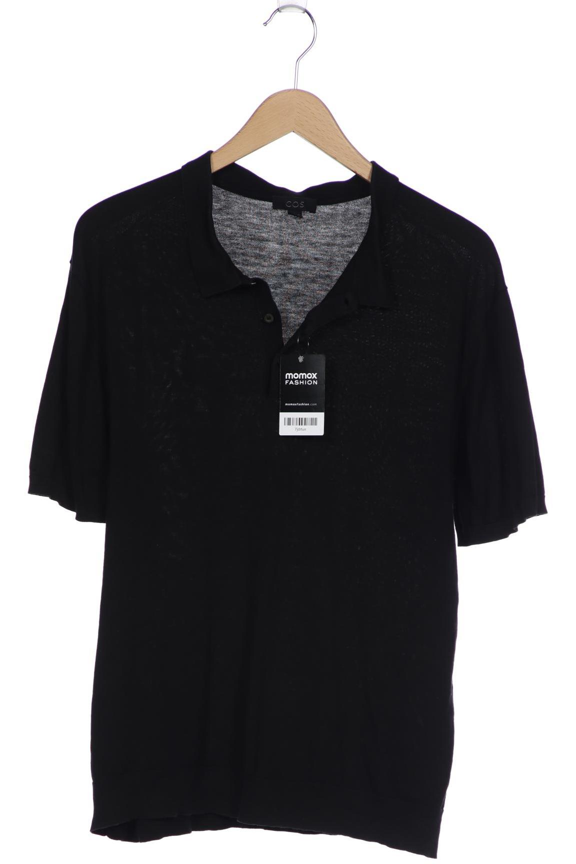 

COS Herren Poloshirt, schwarz, Gr. 54