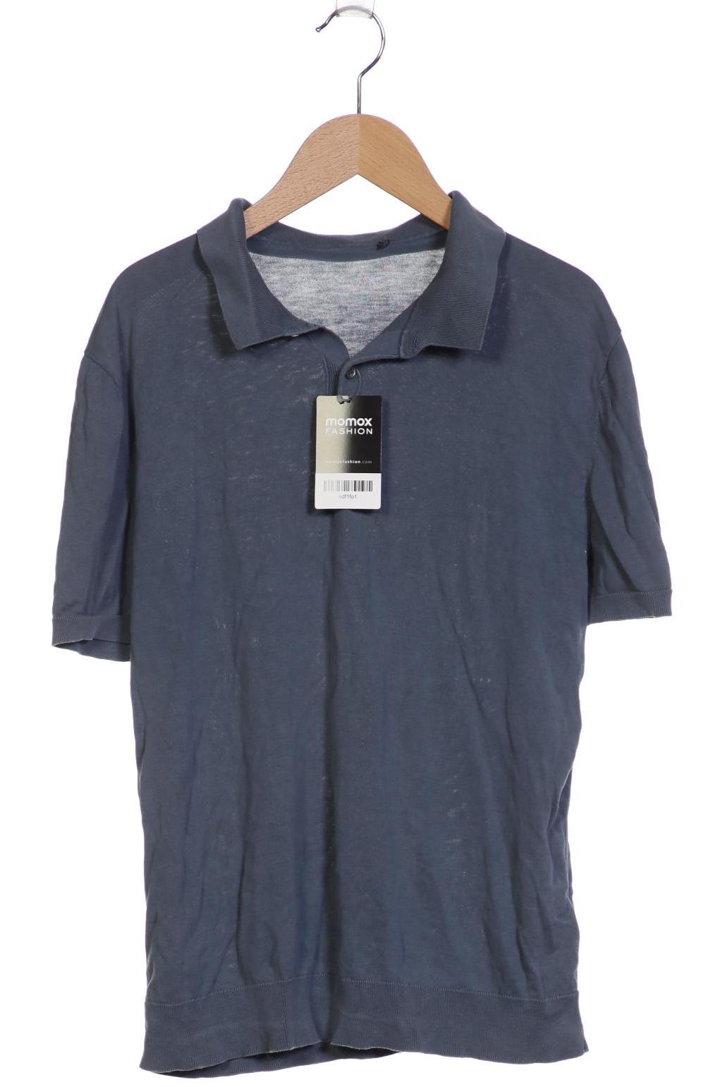 

COS Herren Poloshirt, blau, Gr. 48