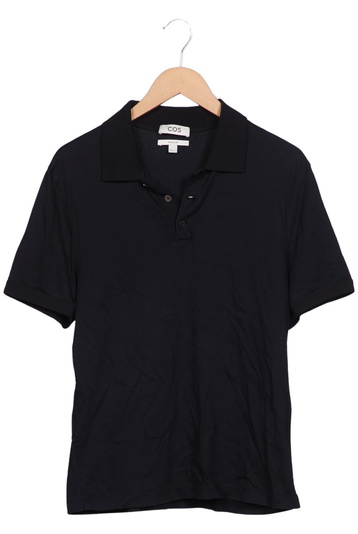 

COS Herren Poloshirt, marineblau, Gr. 48