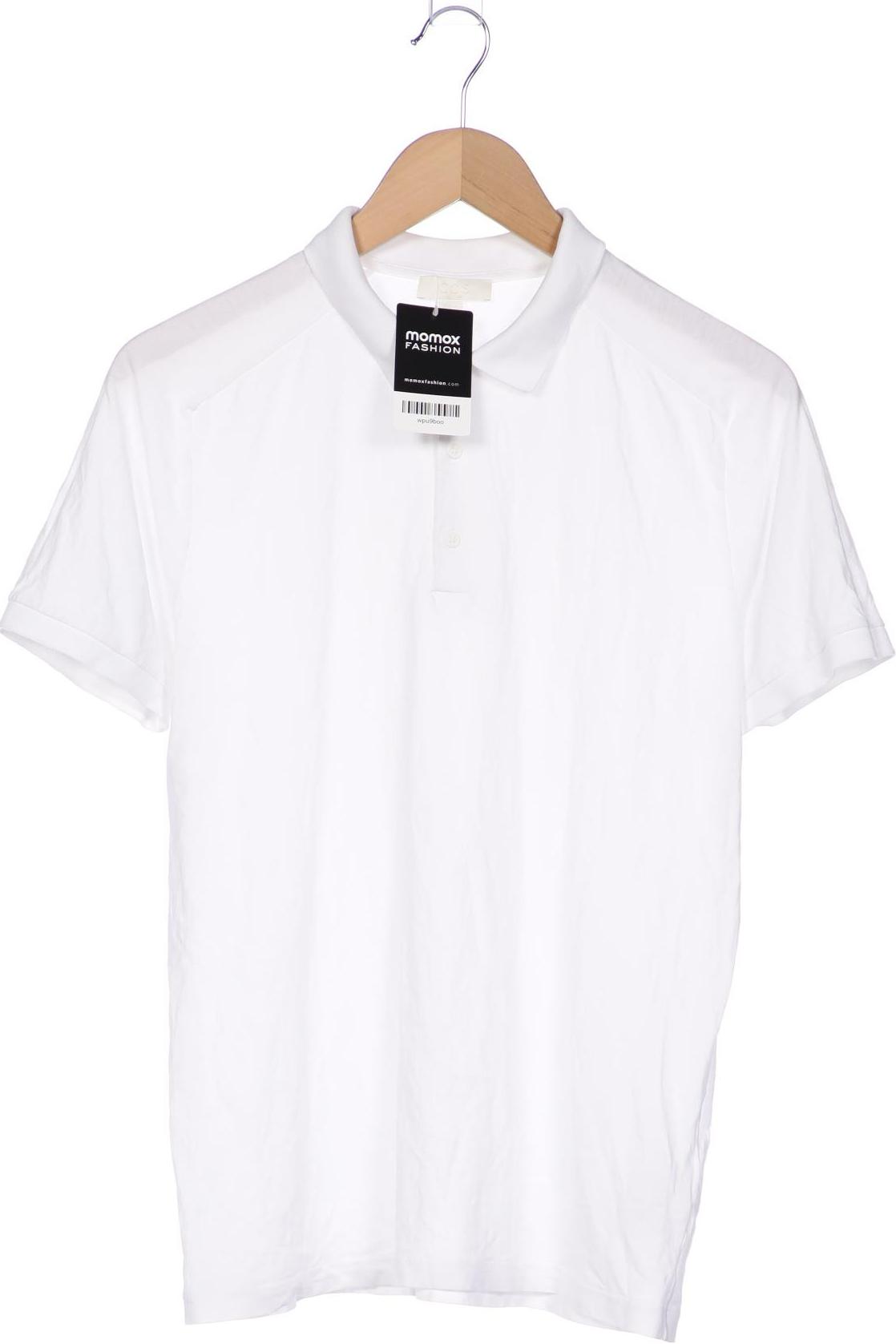 

COS Herren Poloshirt, weiß