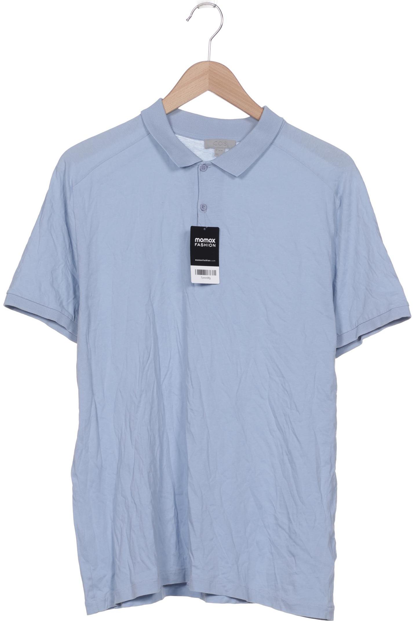 

COS Herren Poloshirt, hellblau