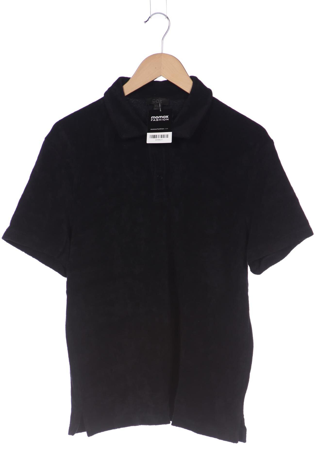 

COS Herren Poloshirt, schwarz, Gr. 48