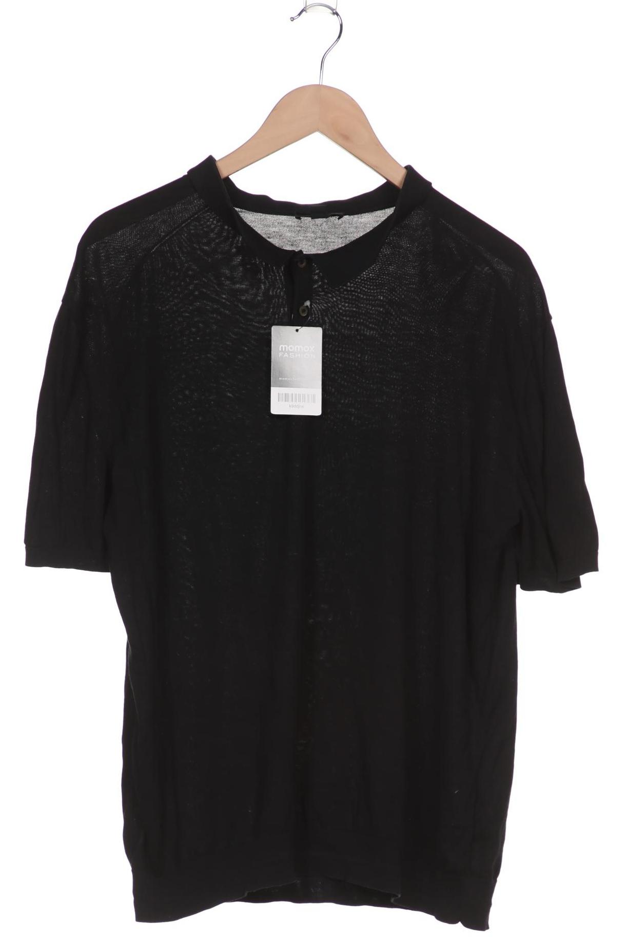 

COS Herren Poloshirt, schwarz