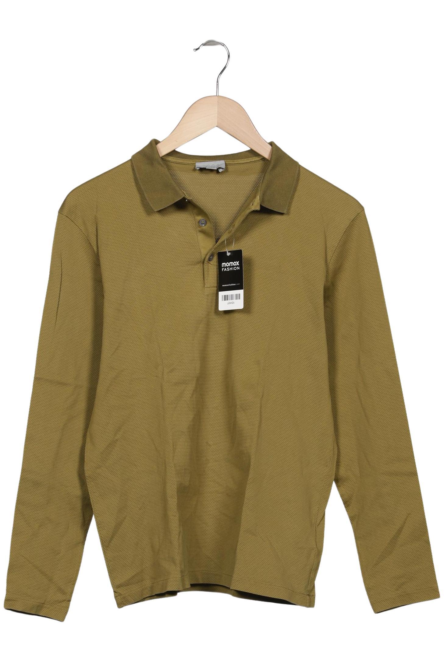 

COS Herren Poloshirt, grün, Gr. 48