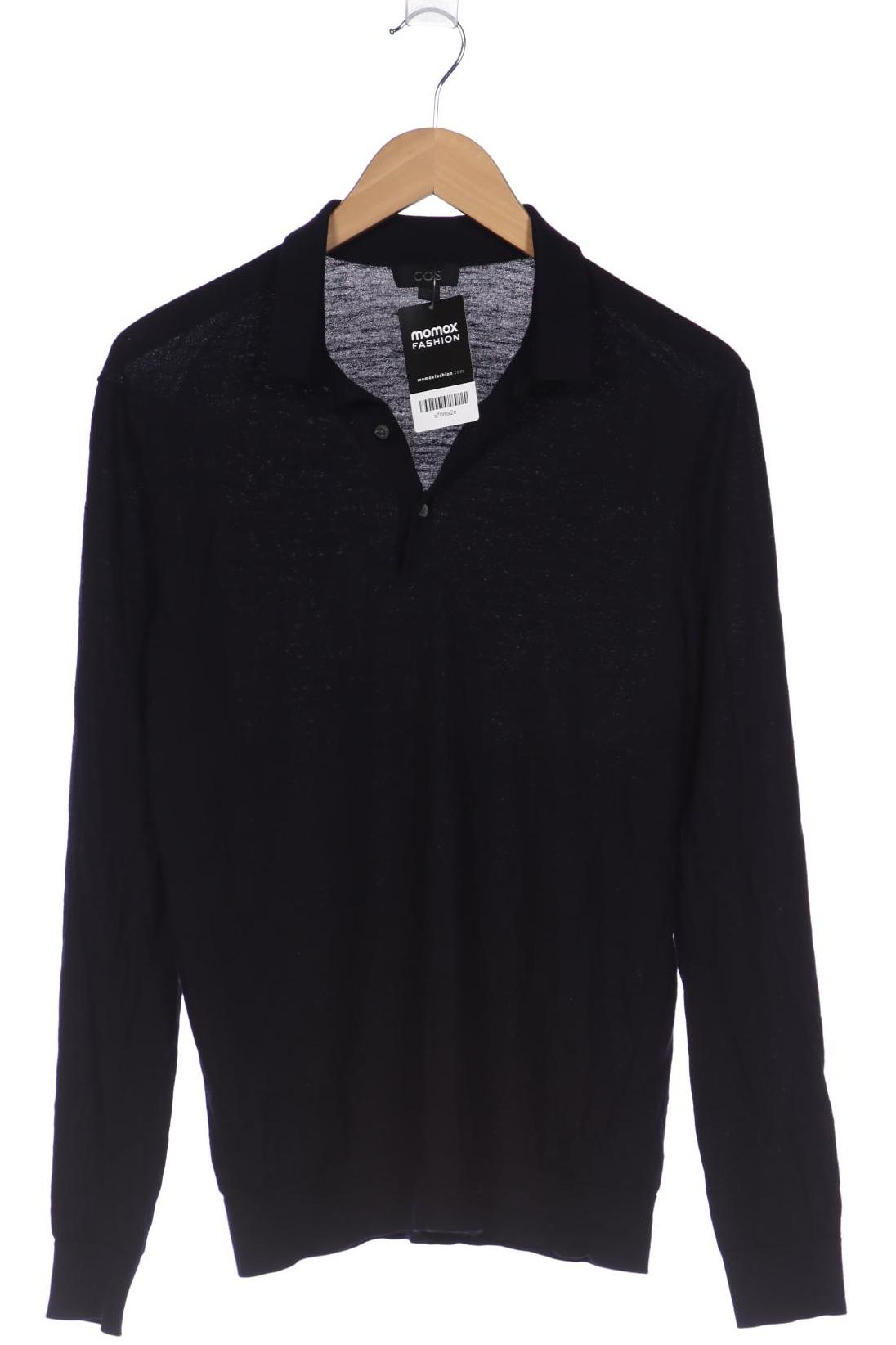 

COS Herren Pullover, marineblau, Gr. 48