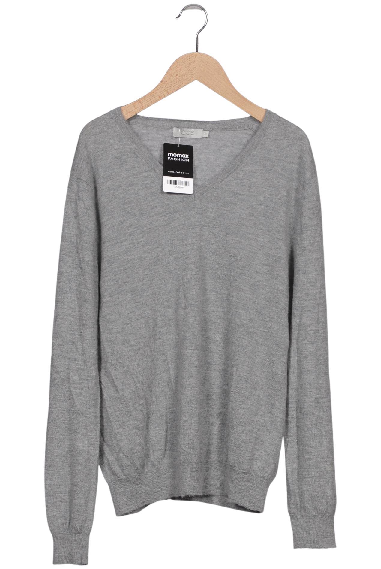 

COS Herren Pullover, grau, Gr. 46