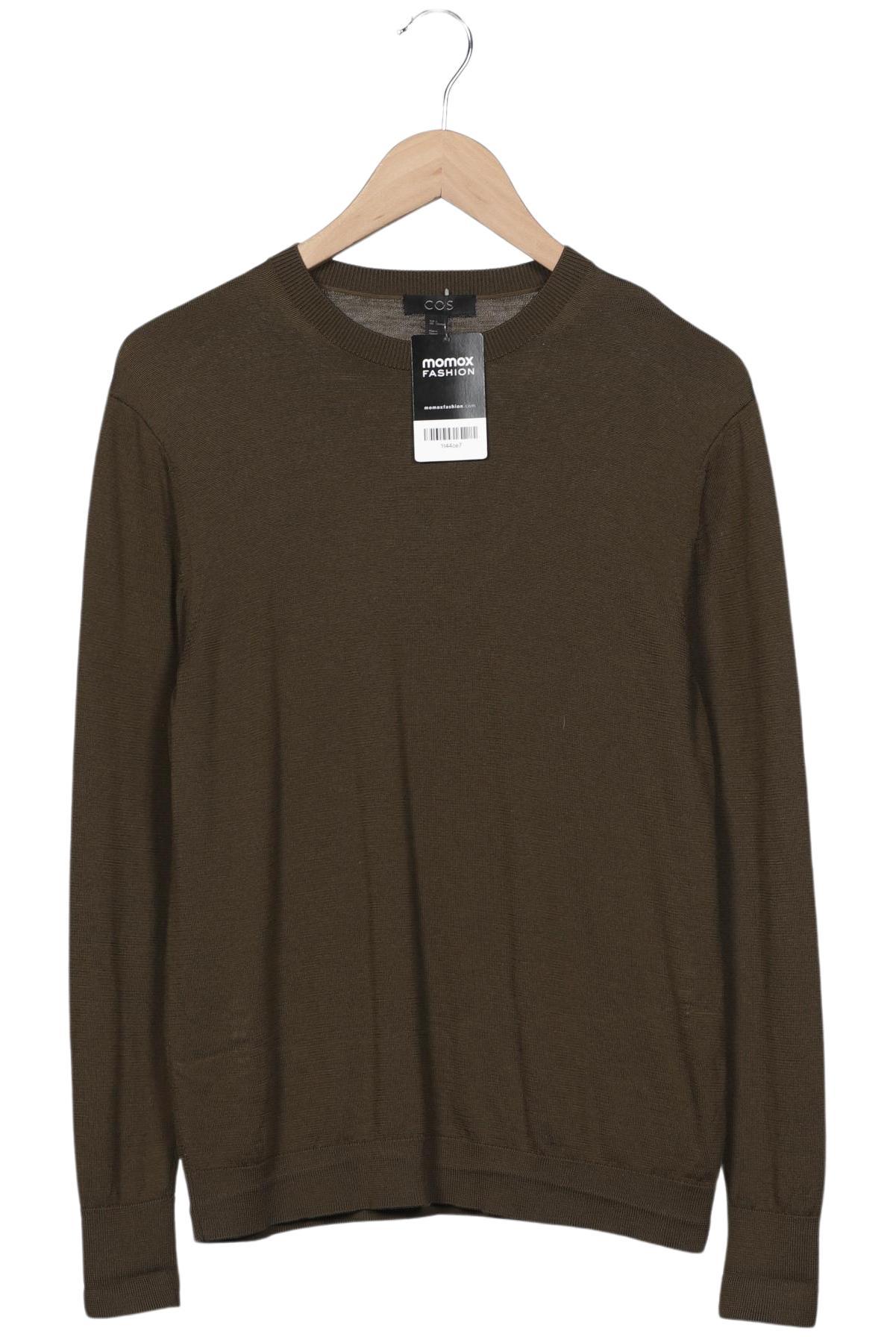 

COS Herren Pullover, grün, Gr. 46