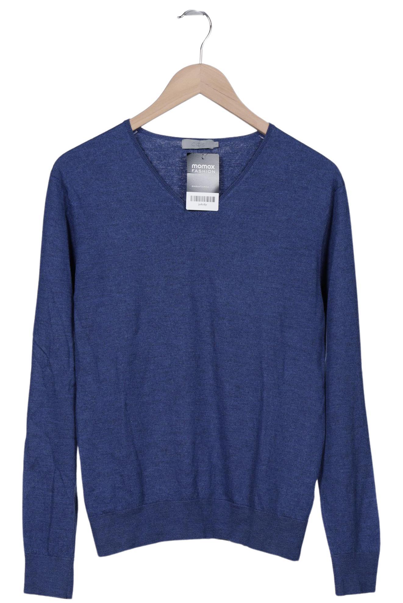 

COS Herren Pullover, marineblau, Gr. 52