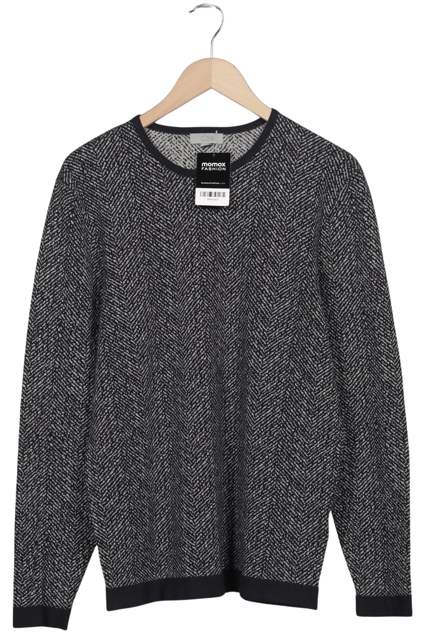 

COS Herren Pullover, marineblau, Gr. 52