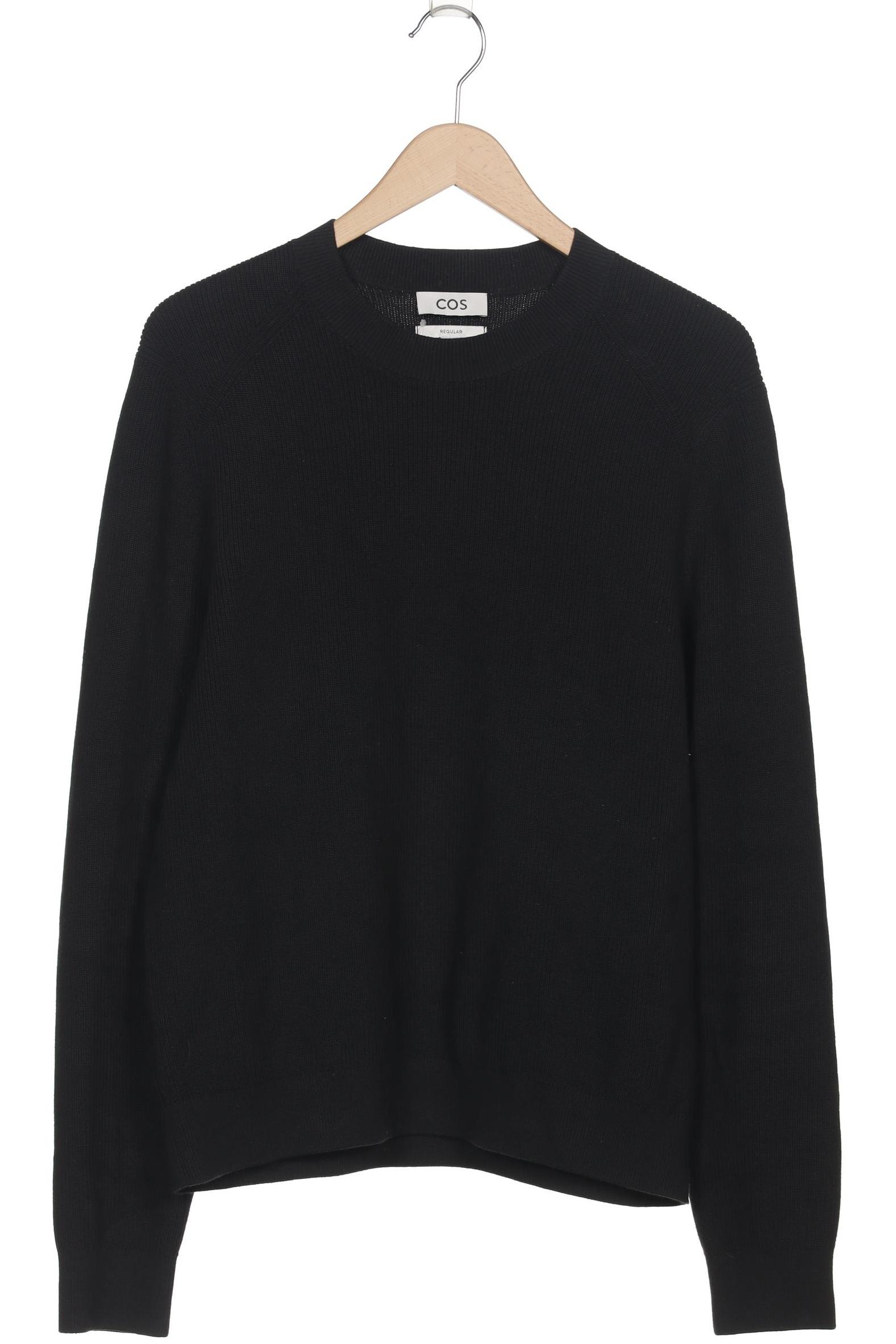 

COS Herren Pullover, schwarz, Gr. 48